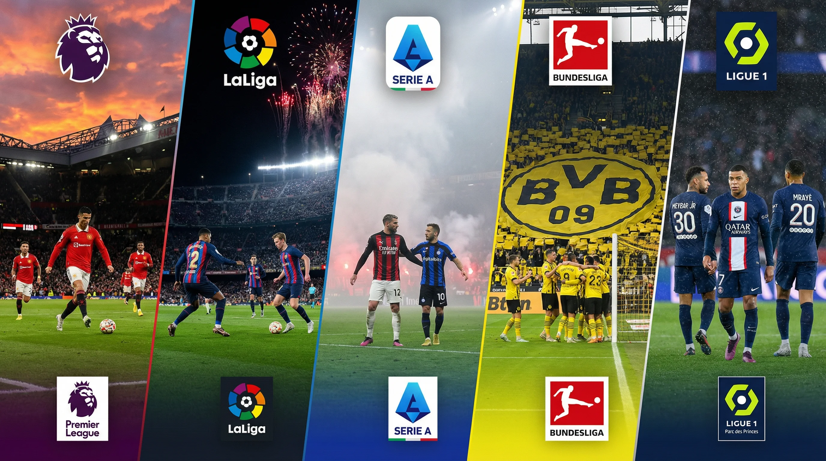 欧洲五大联赛精彩集锦